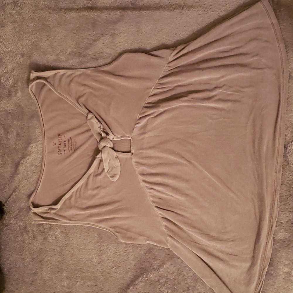 American Eagle front tie tank